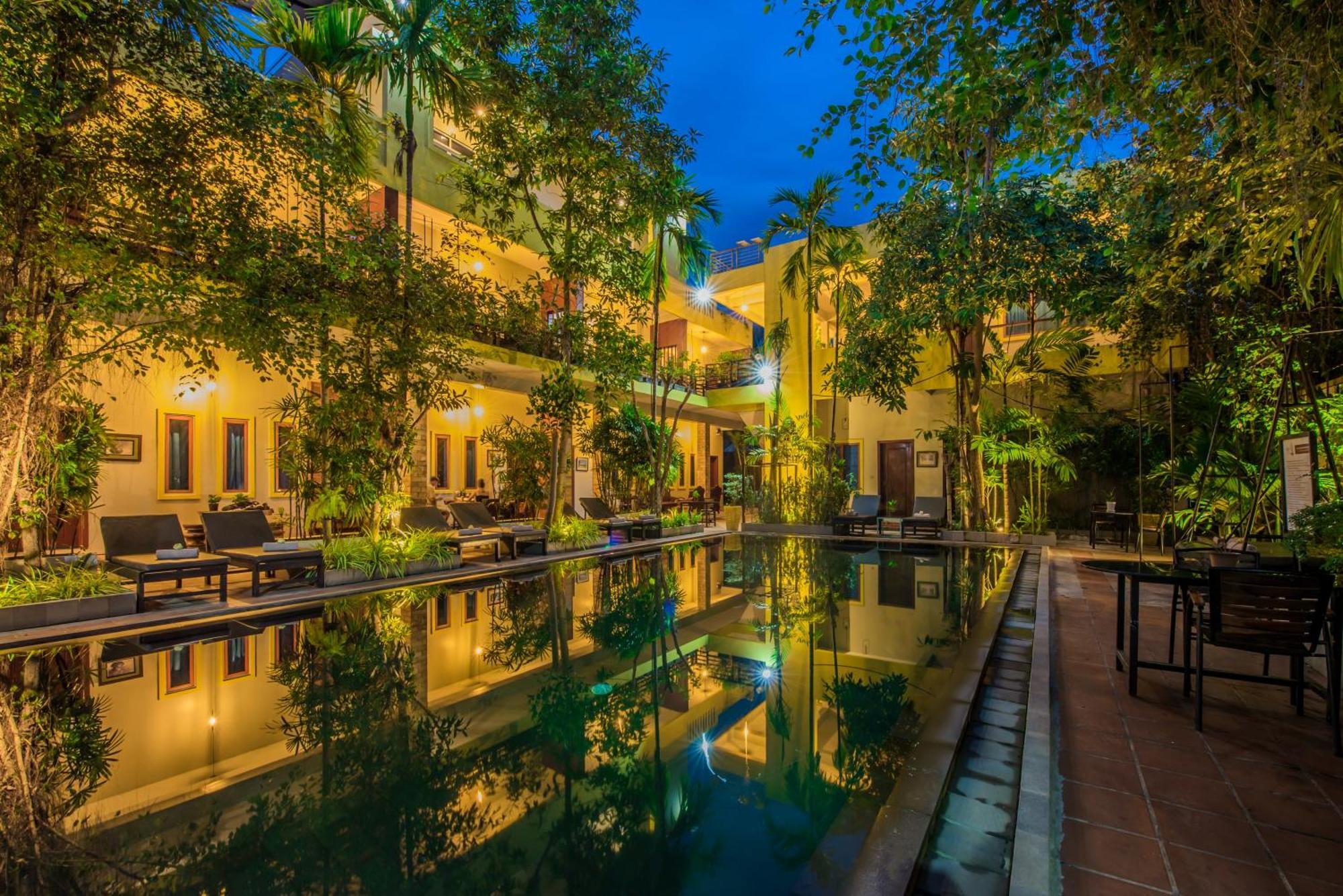 Samnak Lounge Hotell Siem Reap Eksteriør bilde