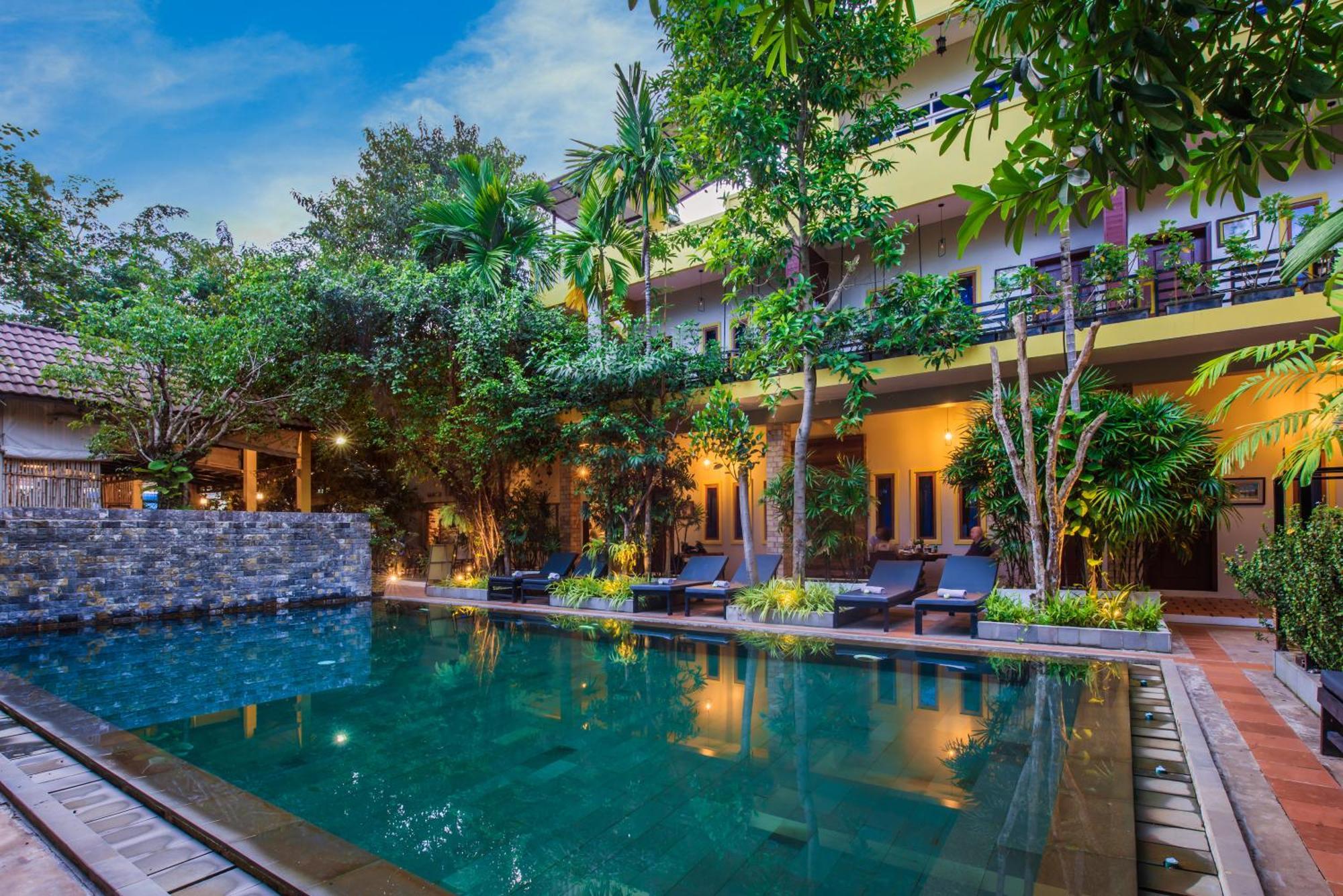 Samnak Lounge Hotell Siem Reap Eksteriør bilde