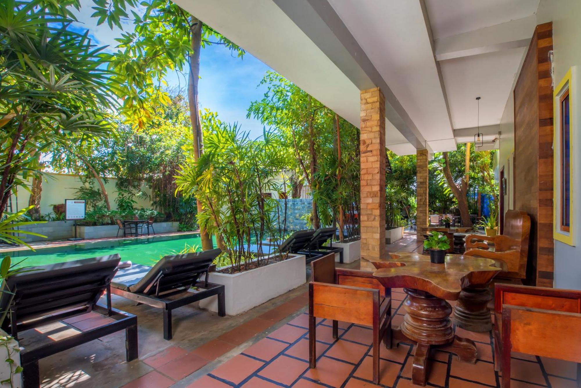 Samnak Lounge Hotell Siem Reap Eksteriør bilde